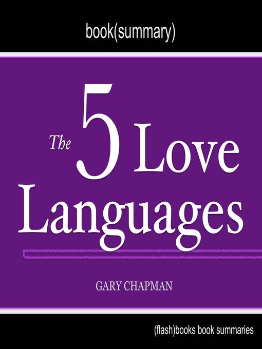 Title details for Book Summary of the 5 Love Languages by Gary Chapman by Dean Bokhari - Available